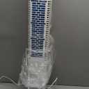 MYICY Evaporative Air Cooler, 35" Windowless Air Conditioner Portable, 3 Speeds, 1.2L Water Tank, 3 Ice Packs, 20ft Remote, 7H Timer, No Hose No Window Needed,70° Oscillating Portable AC Unit for Room