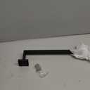 GERZWY SUS 304 Stainless Steel 20-Inch Bath Towel Bar Modern Style Bathroom Towel Bar Wall Mount Matte Black FG160150-BK