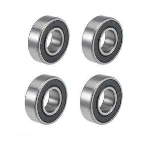 DEEG 4 PCS Bearing 5/8" IDx 1-3/8" ODx .433" Thick 99502H-2RS Double Rubber Sealed Bearings for Go Kart, Mini Bikes, Lawn Mower, Wheels 48224 Lawn Mower Sealing Spindle Table Bearing