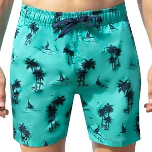 Kanu Surf Men's Monaco Swim Trunks (Large, Harbor Green)
