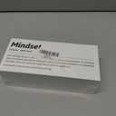 Inspirational Mindset Pen Pencil Holder for Desk, Motivational Gifts for Women Men Coworkers, Office Cubicle Desk Accessories