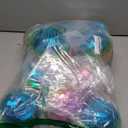 12PCS 22" Disco Balloons 4D Round Pink Silver Balloon for Bachelorette Birthday Parties 70s 80s 90s Theme Disco Ball Party Decorations.(4D)