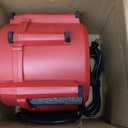 Vacmaster 3 Speed Floor Fan 156W 550CFM Air Mover Utility Blower Fan AM201 1101, Large