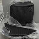 AOMSAZTO Floor Mats & Cargo Liner for Cadillac XT4 2019-2025 2026 All Weather Protection TPE Anti-Slip Full Set Custom Car Mats 2026 XT4 Accessories, Black