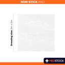 MEDSTOCK Non-Stick Pad, 2"x2" (Pack of 50), Gauze Pad Dressing, Non-Stick Wound Care, Surgical Grade, Fragile Tissue Protection, High Absorption, Porous Film Skin Contact Layer, Non Woven Fabric