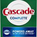 Cascade Complete Powder Dishwasher Detergent, Fresh Scent, 75 oz, White