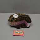 Fencca Brown Highlights Long Curly Wigs for Women Heat Resistant Synthetic Hair Brown Mixed Blonde Wave Curly Wig