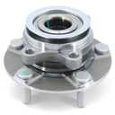 Front Wheel Hub and Bearing Assembly Fit for 2008-2013 Nissan Rogue, 2014-2015 Rogue Select, 2007-2012 Sentra 2.5L 2009 2010 2011 Wheel Hub and Bearing Assembly 5 Lugs w/ABS 513298