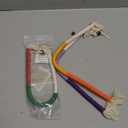 Potaroma Cat Toys Chew Ropes 3Pcs with Refillable Natural Catnip, Safe Teeth Cleaning Toy for Indoor Kittens, Interactive Cat Nip Kitty Toys for All Breeds 19.5 Inches