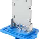 ECCPP AC Blower Motor Resistor Fit for 2005-2011,2018,2019 for Hyundai Accent/2019 for Hyundai Santa Fe/19 for Hyundai Santa Fe XL HVAC Heater Blower Motor Cooling Fan Resistor 970351C000,970351E100