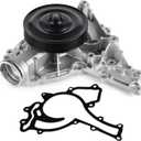 AW6142 Water Pump Kit With Gasket 2722000901 (For V6 3.0L 3.5L) Fit For Mercedes Benz 06-07 C230 C280 /08-12 C300 GLK350 /06-11 C350 E350 ML350