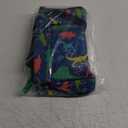 Adjustable Kids Tray Table Cover with Multi Portable Pockets, Airplane Travel Essentials for Kids, Toddlers, Adults, Airplane Must Haves, Plane Travel Essential, Travel Tray for Plane Train, Dinosaur (Blue Dinosaur Colorful)