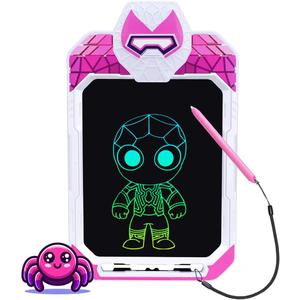 LCD Writing Tablet for Kids 10 Inch Spider Hero for Toddler 3 4 5 6 7 8 - Paint, Doodle Board, Drawing Pad - Travel Toys, Road Trip Car Activities, Birthday Christmas Gift Boys & Man