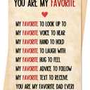 5 x IDU Fathers Day Card,Fathers Day Cards Gifts Decorations for Dad from Daughter Son,Happy Father's Day Card Gifts Ideas with Envelope,Funny Appreciation Love Gift for Father