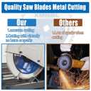 7-1/4 Metal Cutting Circular Saw Blade, Replacement for Evolution 7-1/4 Metal Cutting Saw Blade,Compatible with Evolution EVOSAW180HD | Rage-B | EVOSAW185HD | S185CCS | RAGE4 Saw,7-1/4 Inch 40 Teeth