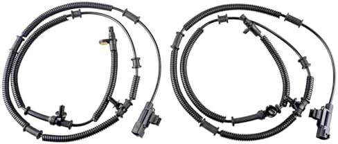 Rear Wheel Speed ABS Sensor Left and Right fit for 2008 2009 2010 2011 Chrysler Town & Country, Dodge Grand Caravan, VW Routan, Driver Passenger Side, ALS2008, 2pcs