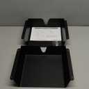 KHAMAL Under Desk Storage Shelf 2 Pack- Under Desk Drawer With Built-in Cable Management For Home, Office, Gaming Setups, Kitchen (Black), Size 11 in x 9 in