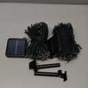 Joomer Red Solar Christmas Lights, 2 Pack Total 144FT 400 LED 8 Modes Waterproof Solar Christmas Lights Outdoor for Garden Yard Patio Christmas Decoration