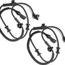 2PCS Front Left & Right ABS Wheel Speed Sensor for Ford Excursion (05-00) / Ford F-250 F-350 Super Duty (04-99) / Ford F650 F750 (04) / Ford F800 (99) #F81Z2C204BA F81Z2C204BB ALS197 SU7557