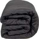 US Cargo Control 96"x80" Extra Large Sound Dampening Blanket with Grommets, Machine Washable, 12 Pounds (Black)