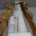 (2 Pack) Retractable Baby Gate for Doorways and Stairs, Mesh Safety Gate for Pet, Indoor & Outdoor Use, One-Hand Operation, Easy Installation, 33.6" Tall, Expands to 55" WideWhite,33.6"x55"