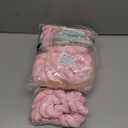 10 Pack Light Pink Cheesecloth Table Runner 17x108 Inch Boho Gauze Cheese Cloth Table Runners for Wedding Party Baby Shower Birthday Home Decor