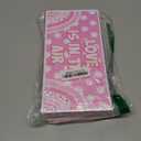 24 Designs Valentines Photo Booth Props Double Sided 11x5.5 Inch Valentine's Day Party Decorations for Photoshoot Photo Booth Props Waterproof Selfie Signs PVC for Galentines Wedding Party Supplies