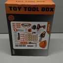 SpringFlower 51Pcs Kids Tool Set with Toy Chainsaw& Electronic Drill Toy, Toddler Tool Set, Construction Toys Tool for Kids age3,4,5,6,7,8, Tool Kit Toy for Christmas Birthday Gifts