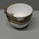 Mikasa Trellis White Fruit Bowl (Set of Four)