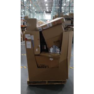 pallet of salvage items