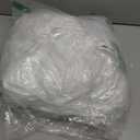 10x20ft White Backdrop for Photography, Dual-Size Dual-Pocket Design Photo Booth Background for Portrait Photoshoot, Party and Video with Both Options of 10 feet and 20 feet in Width