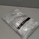 Silver Satin Backdrop Curtains 2 Panels - Glitter Photo Drapes for Baby Shower, 10x10FT Shimmer Back Drop Cloth, Wrinkle Free for Wedding Birthday Christmas Party Decorations