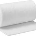 Pangda 20" x 10 Yds Single-Sided Fusible Foam Stabilizer 1 Sided Stabilizer Soft and Reliable Iron-on White Non-Woven Fusible Interfacing for Sewing Tote Bags Purses Quilting