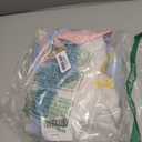 Girls Dress Cute Ruffle Sleeve Casual Dresses with Headband and Socks Halloween Birthday Party Outfits (9-10 Years, Blue)