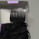 KooKaStyle Clip in Synthetic Hair Extensions Long Wavy 4PCS Thick Hairpieces Black Fiber Double Weft Natural Hair Extensions 20 Inch for Women