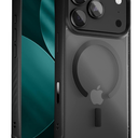 TORRAS for iPhone 17 Pro Max Case, 360 Magnetic Stand, [Fit for MagSafe] [4X Military-Grade Protection] Slim Case for iPhone 17 Pro Max, 6.9", Translucent Deep Blue, Ostand O3 Fitness Series