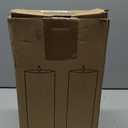 14" x 4" Large Outdoor Candles, Waterproof Flickering LED Flameless Candles with Timer, Battery Operated Candles with Remote Control Realistic Fake Pillar for Patio Porch Lanterns, White 2 Pack