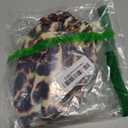 Reusable Shower Cap for Women, Large Waterproof Shower Essentials Bonnet Washable Elastic Band Bath Hair Wrap Hat for Long Hair, Braids(Leopard)