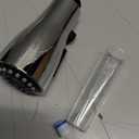 Angle Simple Kitchen Faucet Head Replacement, G 1/2 or 13/16 Inch Male Thread, NSF/ANSI/CAN 61 & 372 Testing, Sink Faucet Sprayer Replacement Parts, Stream Spray and Pause Mode, Chrome