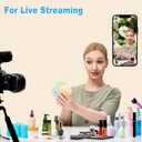 Cream Backdrop for Photoshoot Professional Photo Backdrop Background Curtain for Product Photography Portraits Wedding Party Live Streaming Video Recording 7X10 FT