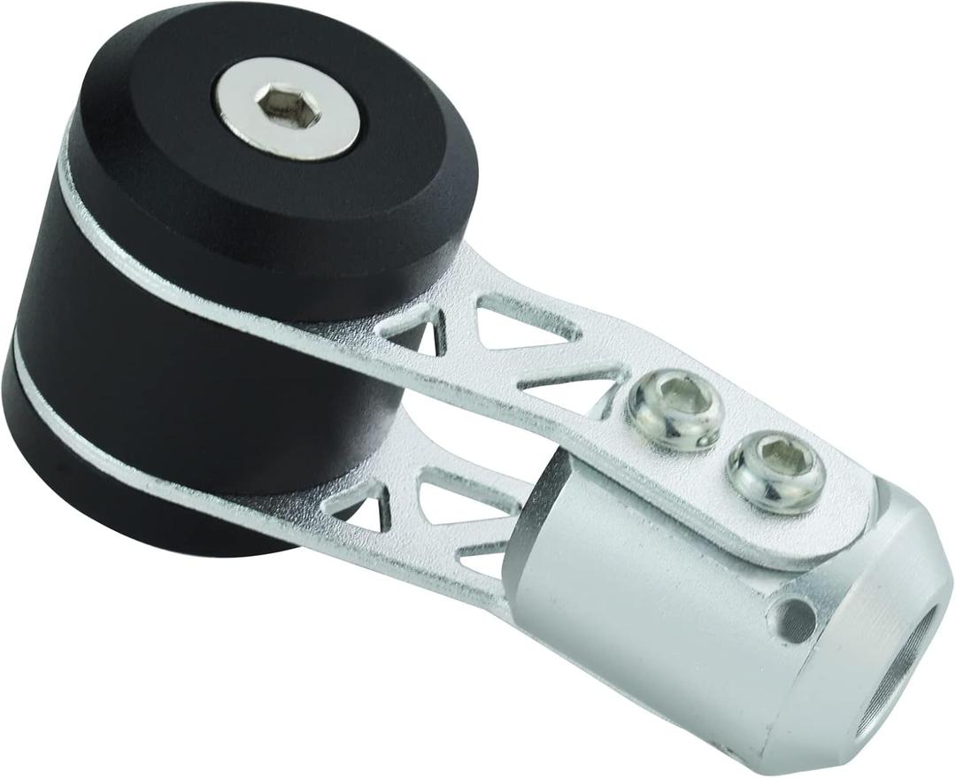 Shift Knob T-Shaped Car Gear Shifter Knob Aluminum Shift Stick Lever Knob for Most Manual Automatic Vehicles (Black)