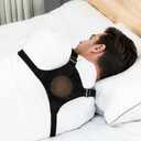 Side Sleep Trainer Adjustable, Sleep Position Trainer for Sleeping on Your Side Effectively Reduc Supine Sleep, Side Sleeping Positional Training Ball to Prevent Back Sleeping for Better Breathing