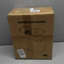 Huanyu Portafilter Cleaner Electric, 6L Large Capacity, with Dual Brush Heads, 3 Scrapers for 58mm and 51mm Portafilters, Automatic Coffee Grounds Cleaning Machine