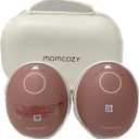 Momcozy Old Versions Breast Pump BP223,with DoubleFit Flange for Breastfeeding Moms,Red Double