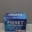 Fidget Poppers Pack – 50 Pcs Fidget Toys, Party Favors for Kids 8-12, Stocking Stuffers, Bulk Sensory Toys for Classroom Treasure Box Prizes, Goodie Bags, Birthday Gifts