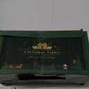 2 Pack Christmas Garland with Lights, Total 38 Feet 80 Led Battery Operated Pre-Lit Long Garland for Stairs Railing Fireplace Mantle Door Frame Decor Green Greenery Indoor Outdoor Office Decorations