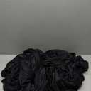 30ft x 10ft Wrinkle Free Black Backdrop Curtain for Parties, 6 Panels 5X10ft Polyester Black Photo Backdrop Drapes Back Drop Cloth for Birthday Wedding Party Photography Background