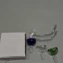 3Pack Large Glass Funnel Multipurpose Liquid & Powder Transfer Tool for Kitchen, Lab & DIY Projects