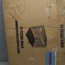 FDW Dog Crate Dog Kennel Cage with Double Door,36 inch Folding Metal Wire Dog Cage with Removable Tray&Divider Panel,Pet Crate for Medium Dogs,Black