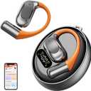 AI Translation Earbuds Real Time, 2025 Upgraded 3-in-1 translator device 144 Languages & Accents, 4 Translation Modes with APPFit iOS and Android, Ideal for Travel Business LearningGray Black